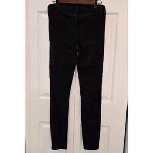 Liverpool skinny ankle jegging black size 6